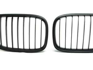 Grile BMW F01 / F02 /F03 /F04 LCI (12-16) negru lucios cu loc camera — miniatura 10