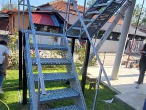 Scara de exterior galvanizata profesionala — miniatura 6