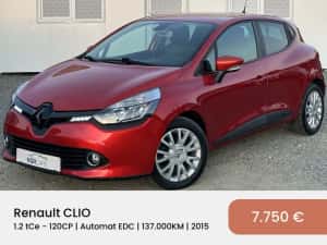 Renault Clio 2015 Automat EDC 1.2 tCe 137.000KM | RATE / TRANSPORT / RAR EFECTUAT