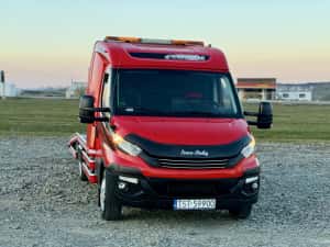 Iveco Daily 2018 35s18 Autoplatforma  platforma auto Cash/Rate Avans 0 — miniatura 1