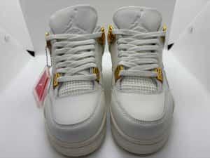 Nike Air Jordan 4 Sail Metallic Gold 36-38 — miniatura 7