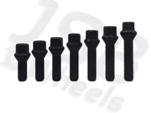 Prezoane negre jante aliaj M14x1.5 VW, Seat, Skoda, Audi, Mercedes — miniatura 6