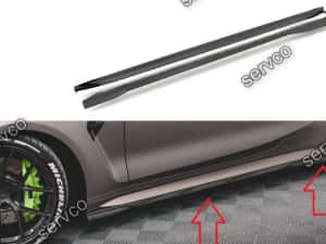 Pachet Set Body kit tuning Bmw Seria M4 G82 2021- v3 - Maxton Carbon — miniatura 4