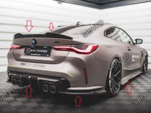 Pachet Set Body kit tuning Bmw Seria M4 G82 2021- v3 - Maxton Carbon — miniatura 7