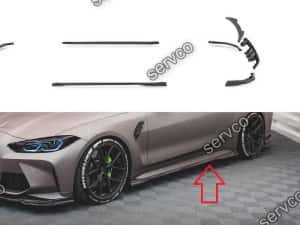 Pachet Set Body kit tuning Bmw Seria M4 G82 2021- v3 - Maxton Carbon — miniatura 9