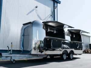 Airstream Rulota Comerciala Premium Echipata Street Food Trailer In Stoc Si La Comanda