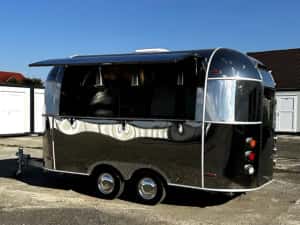 Airstream Rulota Comerciala Premium Echipata Street Food Trailer In Stoc Si La Comanda — miniatura 8