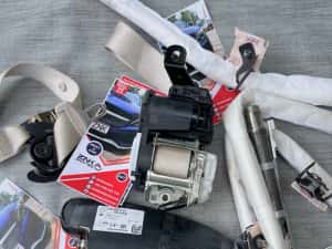 Mercedes Benz w223 airbag volan pasager scaun cortina genunchi centuri — miniatura 3