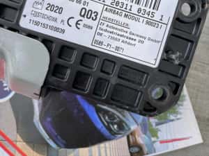 Mercedes Benz w223 airbag volan pasager scaun cortina genunchi centuri — miniatura 5