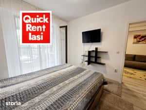 Palas Mall Bloc Nou Apartament 2 Camere Open Space Modern De Inchiriat — miniatura 5