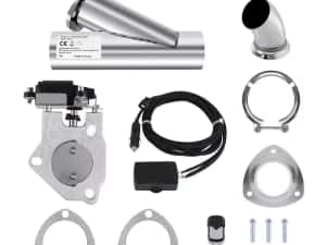 Evacuare inox cu clapeta CUT OUT 63mm 76mm — miniatura 1