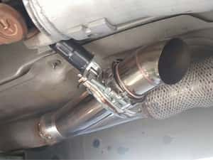 Evacuare inox cu clapeta CUT OUT 63mm 76mm — miniatura 9