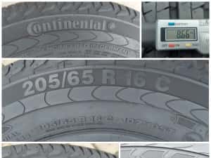 O bucată 205/65 R16C vară - una Semperit Continental — miniatura 10