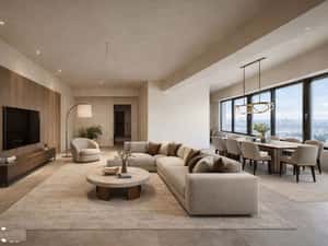 Penthouse pe 2 niveluri | etaj 24–25 | panoramă totală | 0% comision — miniatura 2