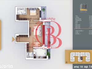 Apartament 2 camere cu 2 bai Bloc Finalizat Theodor Pallady — miniatura 5