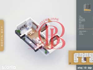Apartament 2 camere cu 2 bai Bloc Finalizat Theodor Pallady — miniatura 6