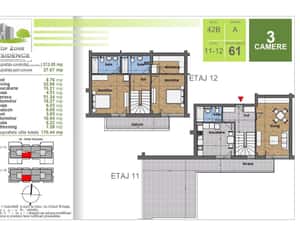 DUPLEX 3CAM. -MUTARE IMEDIATA / SCOALA BRAUNER,METROU N TECLU! — miniatura 4