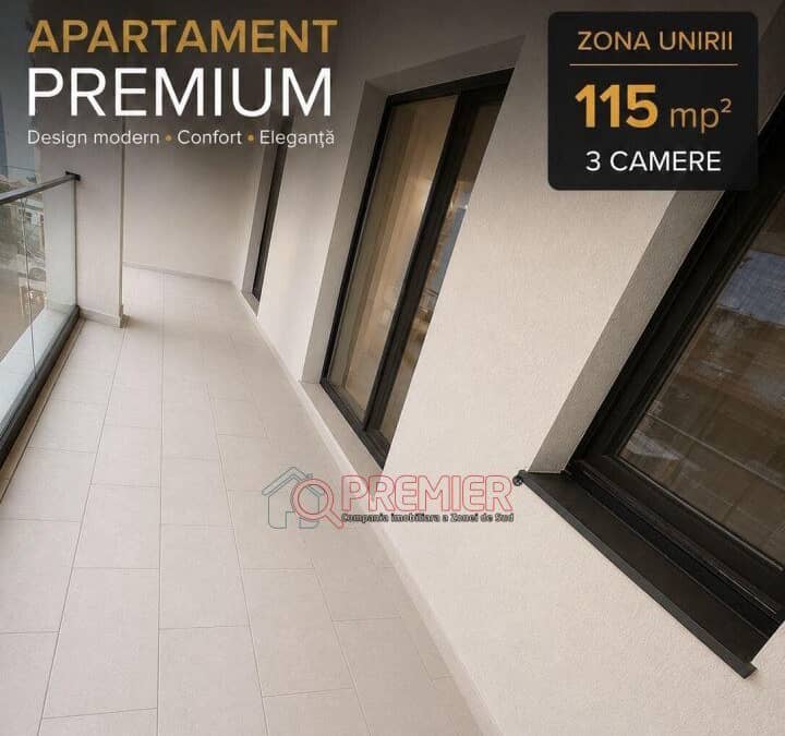 UNIRII - 3 Camere - Tersasa 15 mp — fotografie 1 din 6