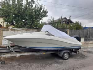 Quicksilver 555 si Bayliner cu motor+peridoc — miniatura 2