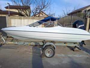 Quicksilver 555 si Bayliner cu motor+peridoc — miniatura 7