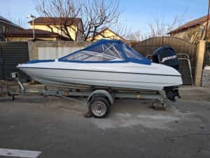 Quicksilver 555 si Bayliner cu motor+peridoc — miniatura 10