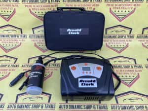Compresor auto umflat roti Arnold Clark kit pana 12 V afisaj digital — miniatura 2