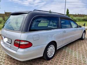 Mercedes-Benz E270/Dric/Mașină mortuară/SD funerar/ înmatriculat/ Super ocazie/Impecabilă — miniatura 7