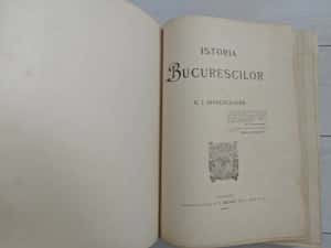 Istoria Bucurescilor/ Bucurestilor, Ionescu Gion, 1899, Raritate — miniatura 3