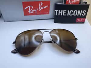 Ochelari de soare Ray Ban 3025 Aviator Noi — miniatura 3