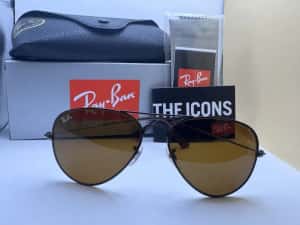Ochelari de soare Ray Ban 3025 Aviator Noi — miniatura 10
