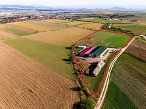 FILM! 18.000 mp, extravilan, agricol+ constructii:ferma,investitii agricole, Rotbav, Brasov — miniatura 2