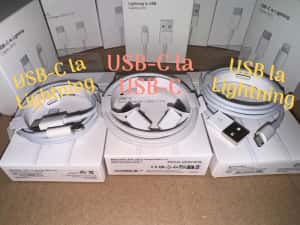 Cablu iPhone usbc-usbc usbc-lightning usb-lightning — miniatura 3