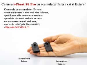 Camera Video in Nasture pentru Copiat i-Cheat S4 Casti/Casca de Copiat — miniatura 7