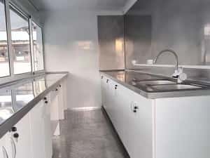 Rulota comerciala,CAFENEA,FAST FOOD, cu design rustic ,lemn !! — miniatura 8