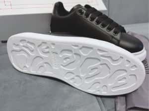 Adidasi Alexander Mcqueen piele naturala black full — miniatura 5