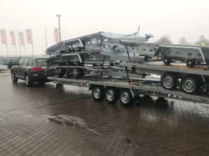 Remorca auto, Trailer auto, Importator, Noua, Oferta! — miniatura 3