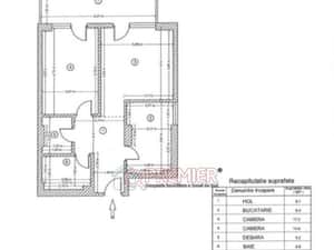 Metrou Aparatori - 2 camere spatios, mobilat si utilat — miniatura 4