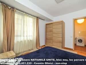 Inchiriere 2 camere NATIUNILE UNITE, boc nou, parcare subterana — miniatura 6
