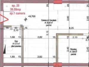 Apartament cu 2 camere ┃ Calea Turzii ┃ SEMIFINISAT — miniatura 5