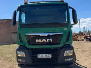 MAN TGX 480 forestier 6x4 cu macara EPSILON Z — miniatura 3