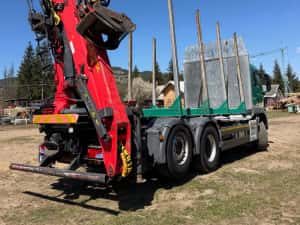 MAN TGX 480 forestier 6x4 cu macara EPSILON Z — miniatura 5