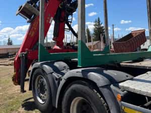 MAN TGX 480 forestier 6x4 cu macara EPSILON Z — miniatura 7