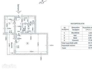 Garsoniera decomandata Ostroveni, 34,70 mp, bloc BCA — miniatura 5