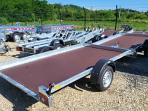 REDUCERI - OFERTA DE SEZON!!! Remorci si platforme auto noi!!! — miniatura 3