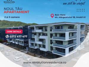 COMISION 0% - Apartamente 2 si 3 camere - Margeanului 1B-A1, Baia Mare