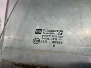 Geam usa spate stanga Opel Agila prima generatie — miniatura 2