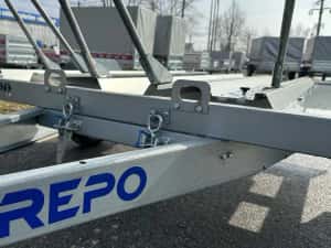 Remorca Platforma Moto Heca 220x150,3 posturi,Fabricat in RO,carte RAR — miniatura 8