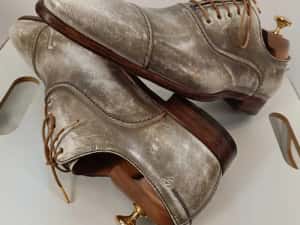 Panfofi de lux 40.5 41 41.5 oxford cap toe GREVE NOI lucrati manual