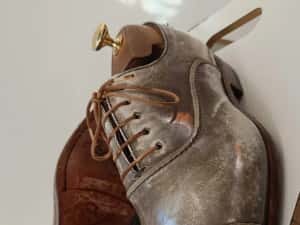 Panfofi de lux 40.5 41 41.5 oxford cap toe GREVE NOI lucrati manual — miniatura 3