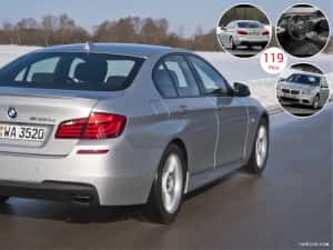 Difuzor Evacuare Ornament bara spate Tobe BMW F10 F11 M550d — miniatura 9